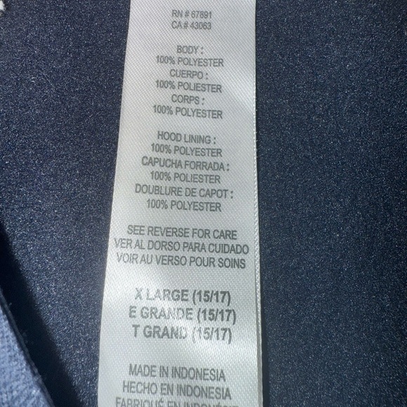 NFL Chicago Bears Teens Apparel Sweatshirt Fleece Hoodie Teen Girl’s XL 15/17 - Picture 3 of 11